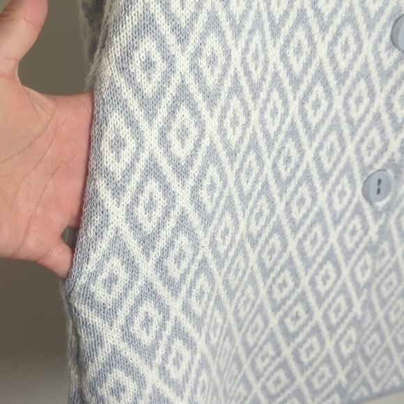 Made in Italy Ilenia M. Wool Blend Midi Sweater Coat/ Cardigan Women's Large - Picture 9 of 15